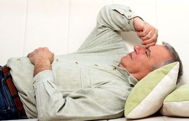 Douleur dans les testicules des hommes après l'excitation